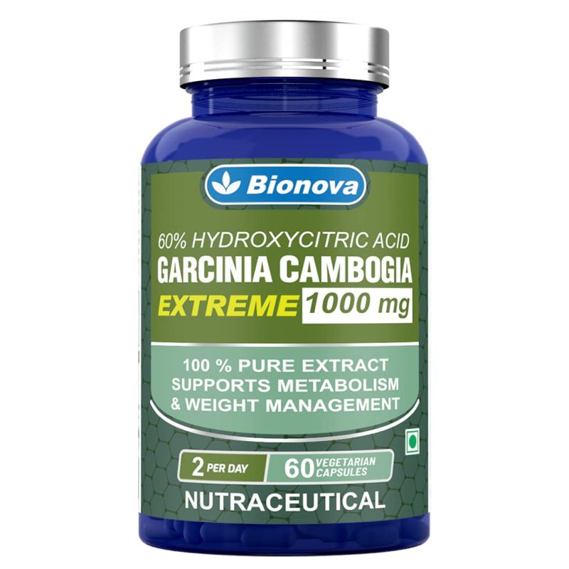 Bionova Garcinia Cambogia Extreme Capsules, Certification : FSSAI Certified
