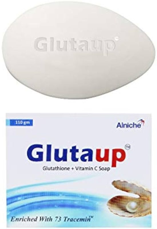 White Glutaup Soap, Form : Bar