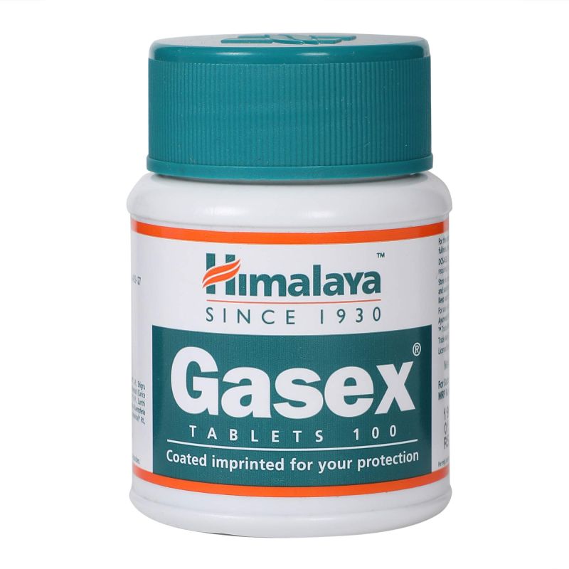 Himalaya Gasex Tablets, Packaging Type : Box