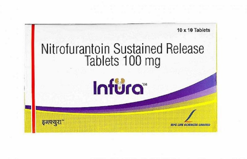 Infura 100mg Tablet, for Clinic, Hospital, Packaging Type : Paper Box