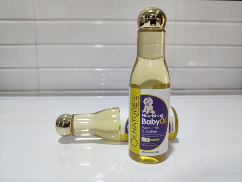 Nourishing Baby Oil, Packaging Type : Plastic Bottle