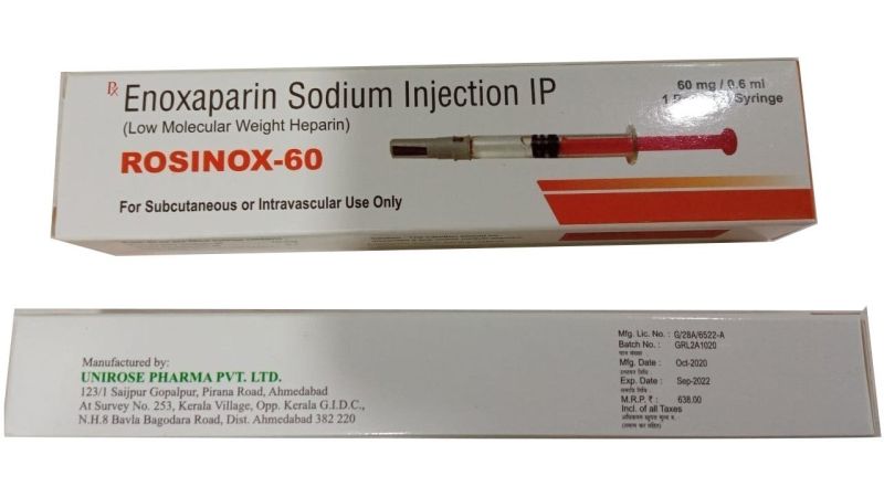 Rosinox-60 Injection, Medicine Type : Allopathic