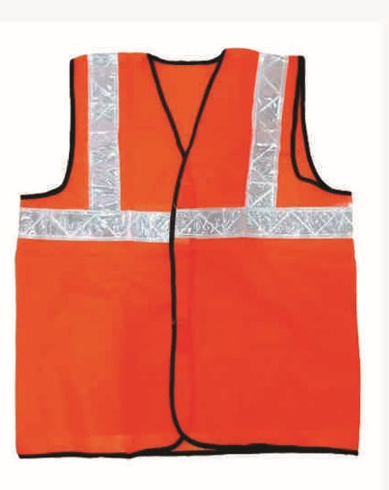 Plain Polyester High Visibility Safety Jacket, for Constructional Use, Industrial, Size : All Sizes