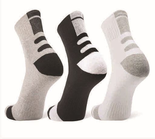 Plain Unisex Sports Socks, Feature : Anti Bacterial, Comfortable, Easy Washable, Skin Friendly