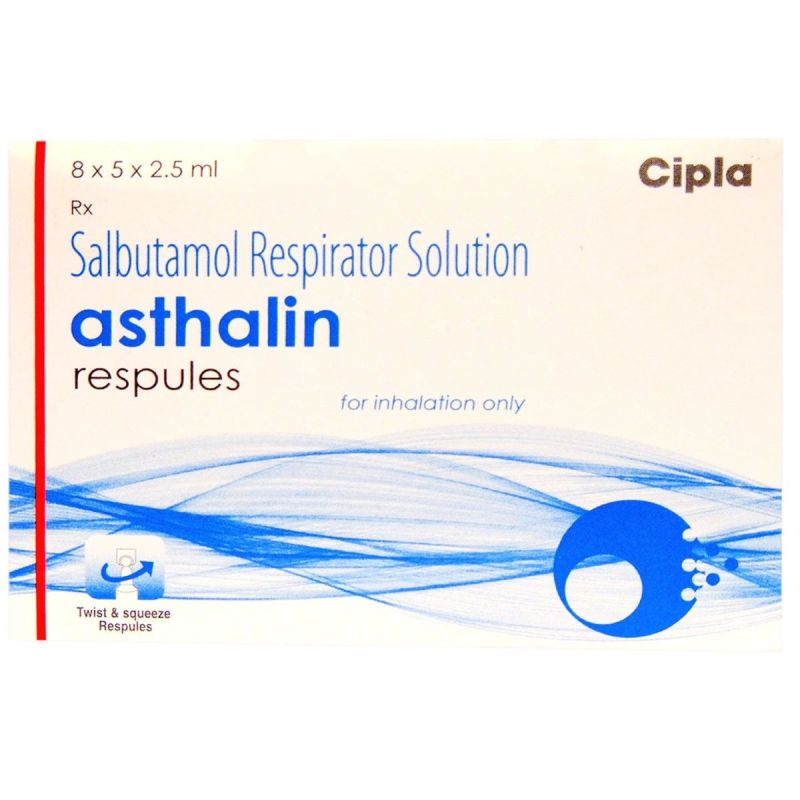 Liquid Asthalin Respules, Composition : Salbutamol