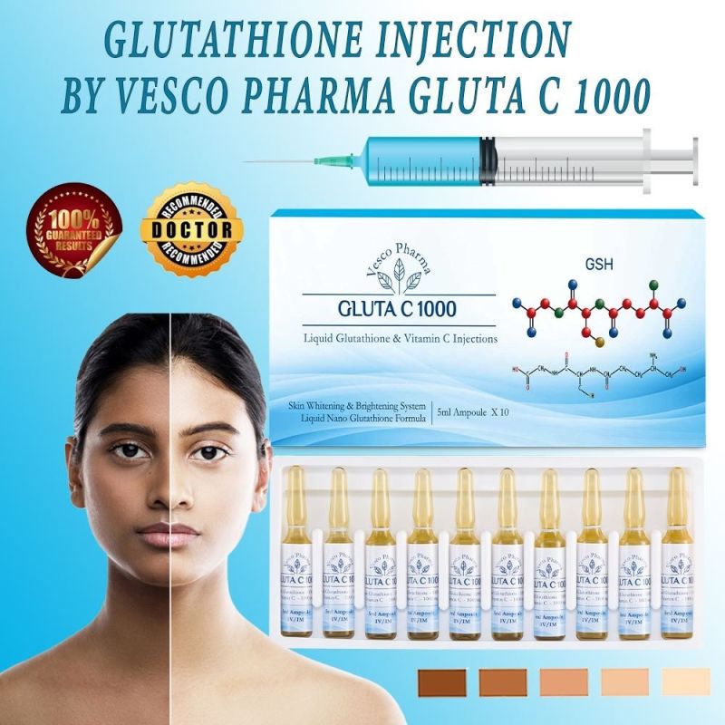 Glutathione Injection, for Clinical, Packaging Type : Box