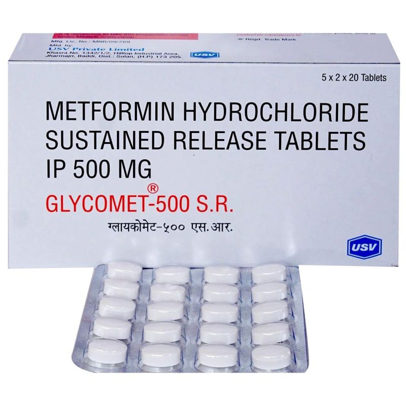Glycomet 500 SR Tablets, Medicine Type : Allopathic