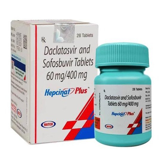 Daclatasvir & Sofosbuvir Tablets, Packaging Type : Plastic Bottles