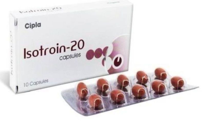 Isotroin 20mg Capsules, for Skin Treatment, Medicine Type : Allopathic