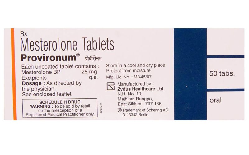 Mesterolone Tablets, Shelf Life : 18 Months