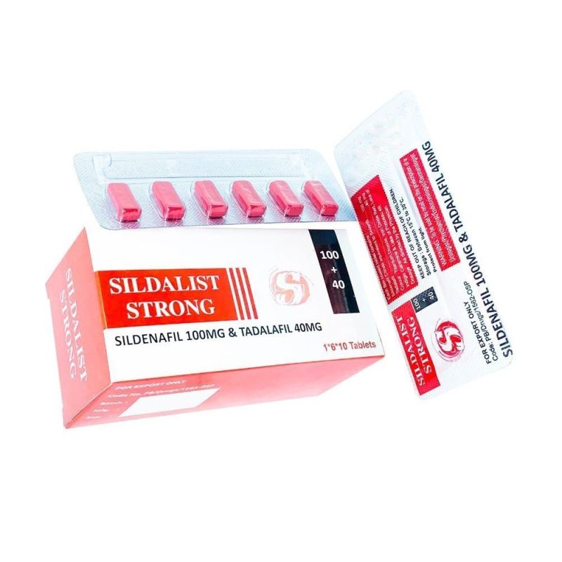Sildalist Strong Tablets, For Erectile Dysfunction