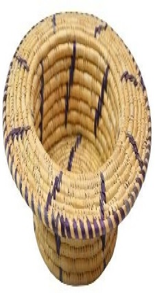 Brown Moonj Grass Caps, Length : 7.5 Inch