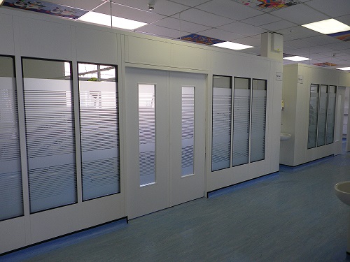 Aluminium Extruded Clean Room Sections