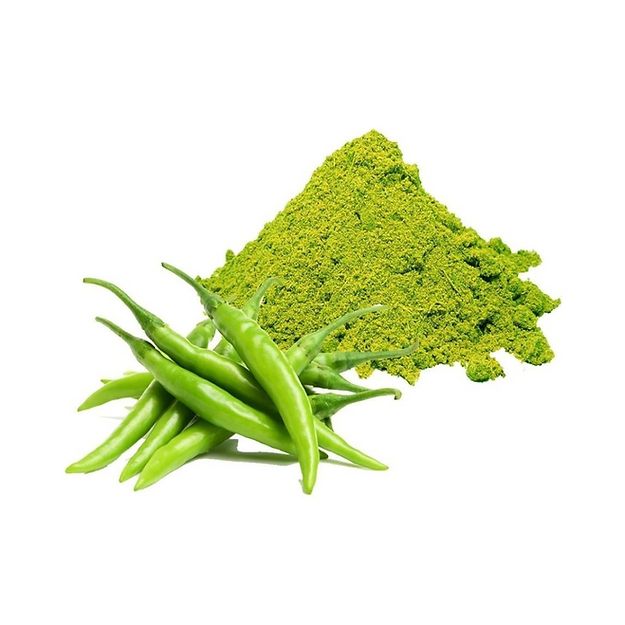 Dehydrated Green Chilli Powder, Packaging Size : 20 kg