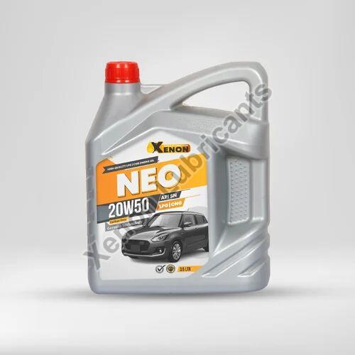 2.5 Litre Xenon 20W50 NEO SM LPG/CNG Car Engine Oil