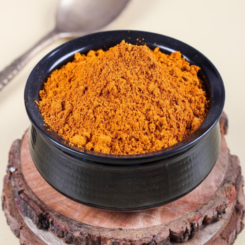 Brown Blended Natural Sambar Masala Powder, for Cooking, Grade Standard : Food Grade
