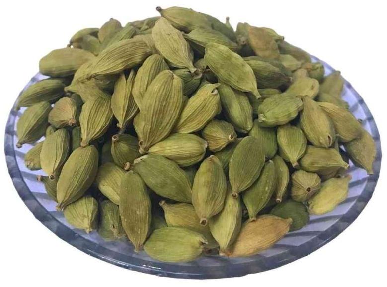Natural 7mm Green Cardamom, for Cooking, Spices, Form : Pods