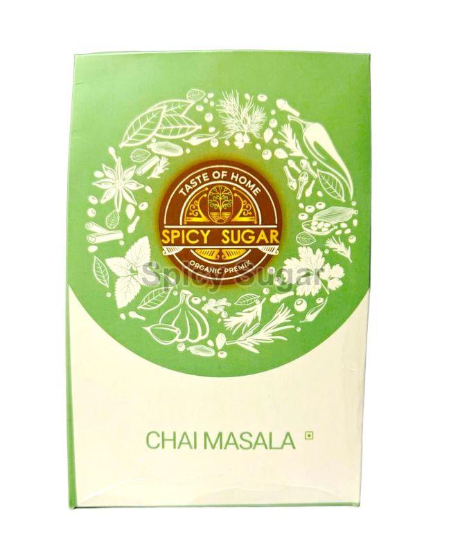 Spicy Sugar Chai Masala Powder, Packaging Size : 100gm
