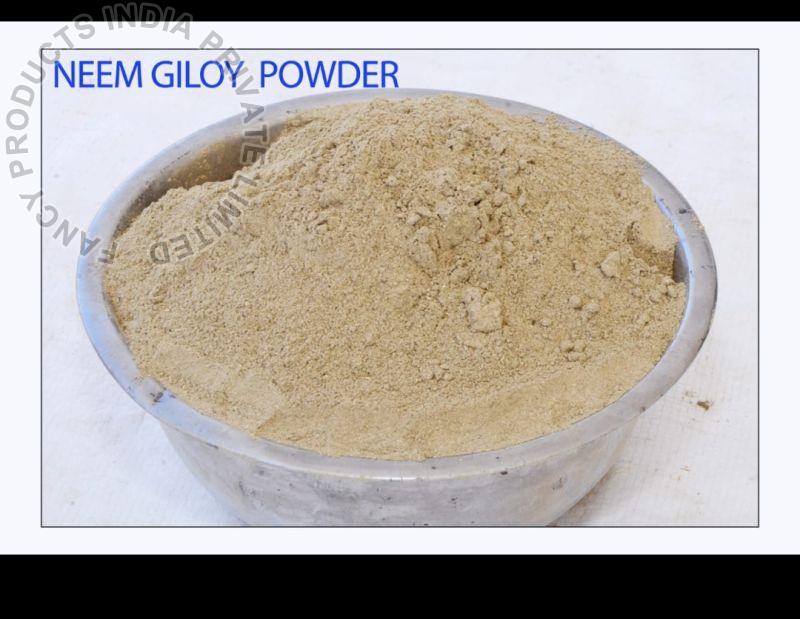 Brown Neem Giloy Powder, for Medicine, Purity : 100%