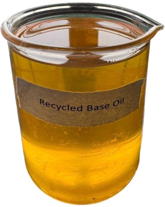 Liquid Dark Yellow Recycled Base Oil, Packaging Type : Loose