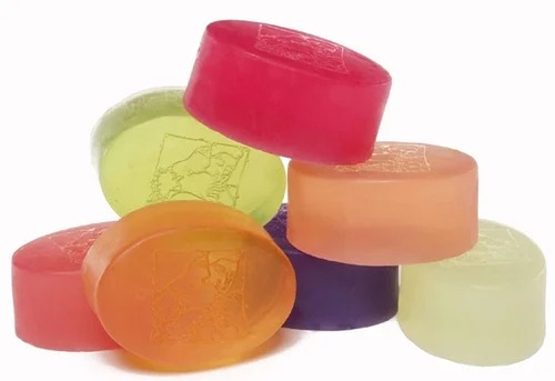 Multicolor Transparent Soap, for Bathing