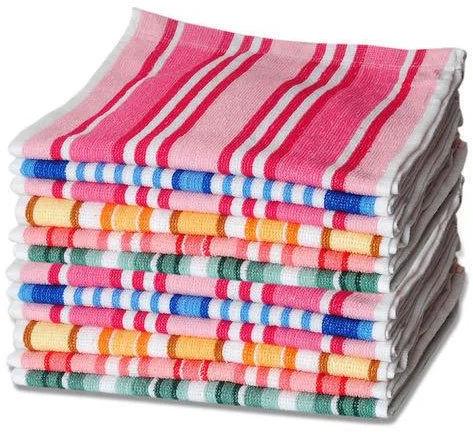 Rectangle Printed Cotton Hand Towel, Size : 27x54 Inch