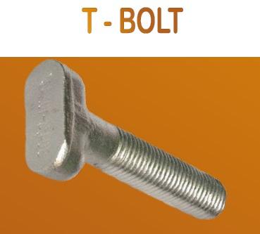 Mild Steel T Bolt
