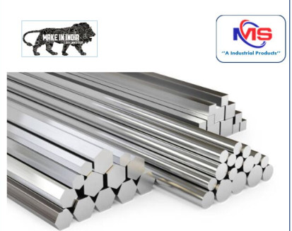 Silver 304 / 316 / 409 / 202 Stainless Steel Rod, for Industrial Area