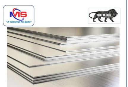 Silver 304 / 316 / 409 / 202 Stainless Steel Sheet, for Industrial