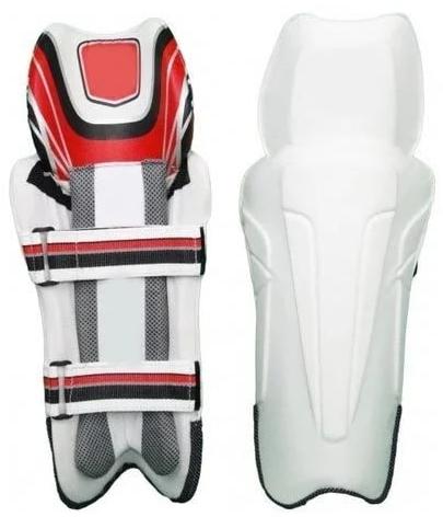 Plain Leather Cricket Wicket Keeping Pads, Size : Standard