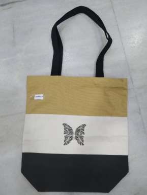 Rectangular Printed Fancy Jute Bags, For Promotion, Gift, Packaging Grocery