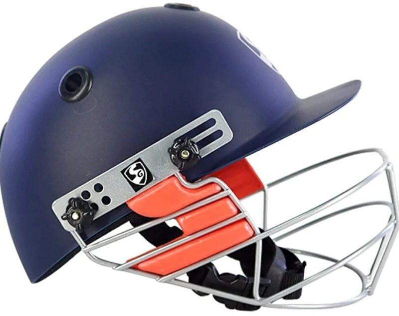 Plain 200-250gm Cricket Helmets, for Sports Wear, Style : Half Face