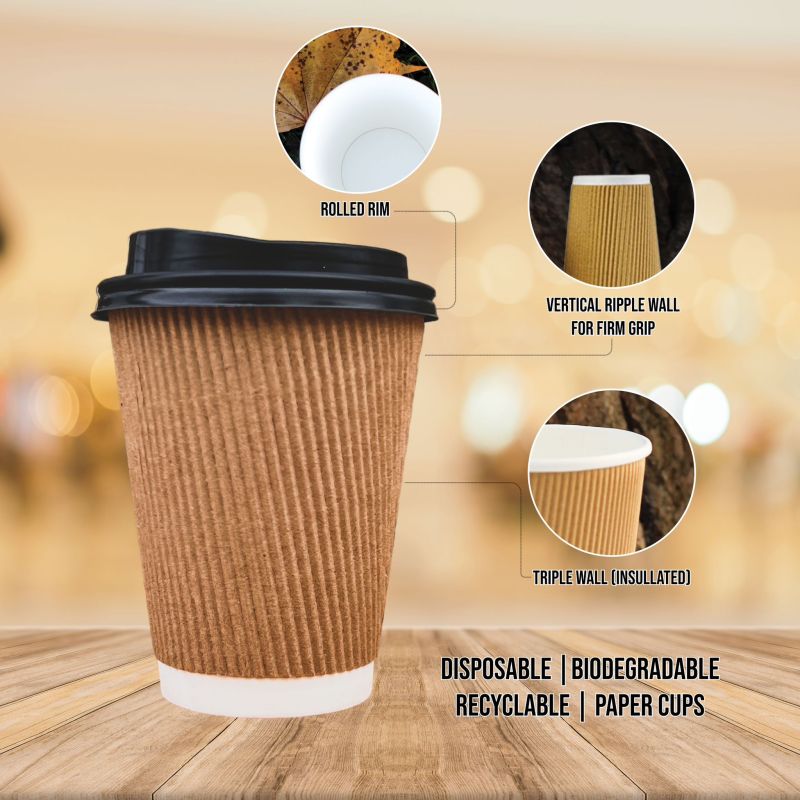 Round Paper Tea Cups, For Coffee, Hot Drink, Size : Multisizes