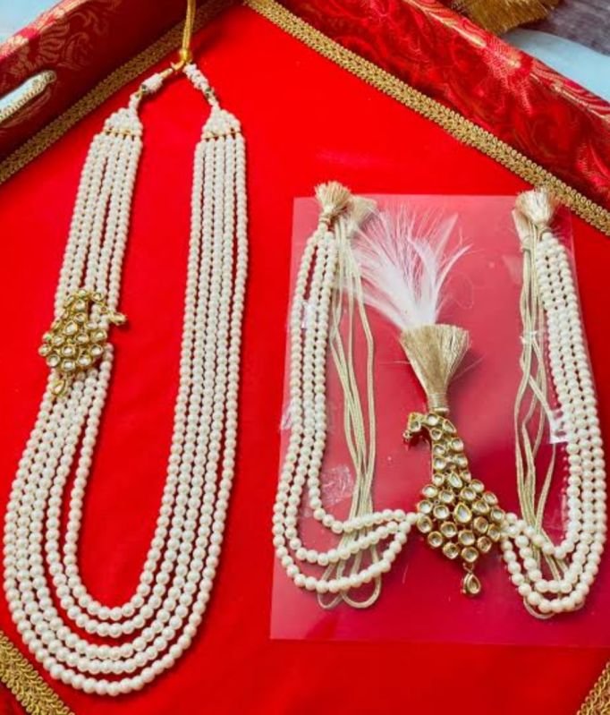 Groom Wedding Mala and Kalgi Set