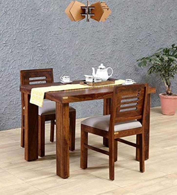 Sheesham Wood 2 Seater Dining Set