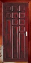 Solid Wood Panel Membrane Doors, for Home, Kitchen, Office
