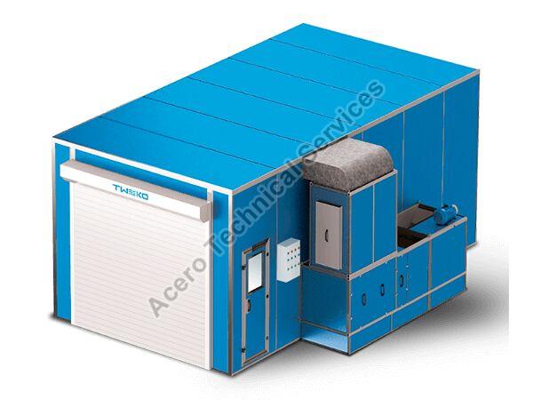 Customised Customized Paint Booth, Feature : Folding Screen, Magnetic Screen, Waterproof