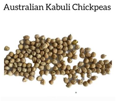 Australian Kabuli Chickpeas