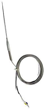 Silver 0 - 400°C Stainless Steel Thermocouple Sensor, for Industrial
