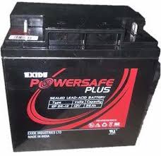 12Volt 26AH Exide Make SMF VRLA Battery