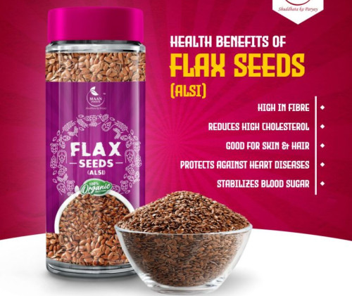 Dried Flex Seeds, For Human Consumption, Shelf Life : 9months