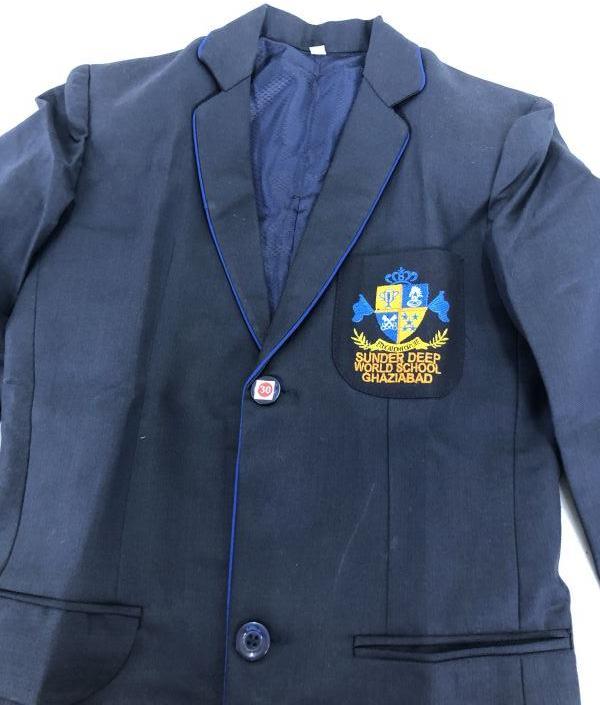Cotten Boys School Blazer, Color : Blue