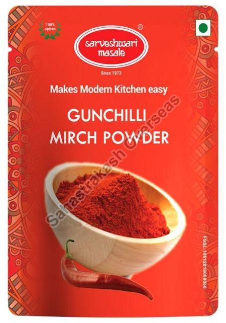 Sarveshwari Natural Gunchili Powder, Packaging Type : Plastic Pouch