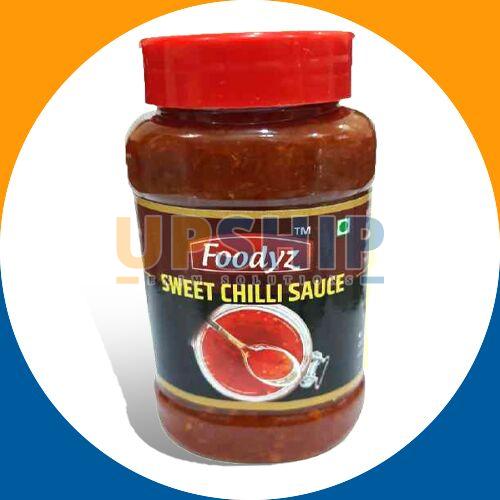 Red Foodyz Liquid 250gm Sweet Chilli Sauce, for Fastfood, Packaging Type : Plastic Bottle