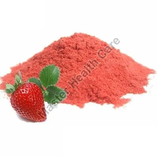 Red Natural Strawberry Dry Flavour Powder