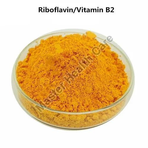 Yellow-Orange Vitamin B2 Riboflavin Sodium Phosphate Powder, for Industrial, Purity : 99%