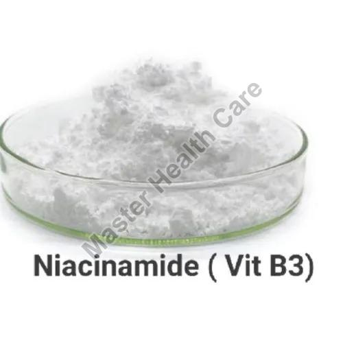 C6H6N2O Vitamin B3 Niacinamide IP Powder, for Industrial, Supplements, Purity : 99%