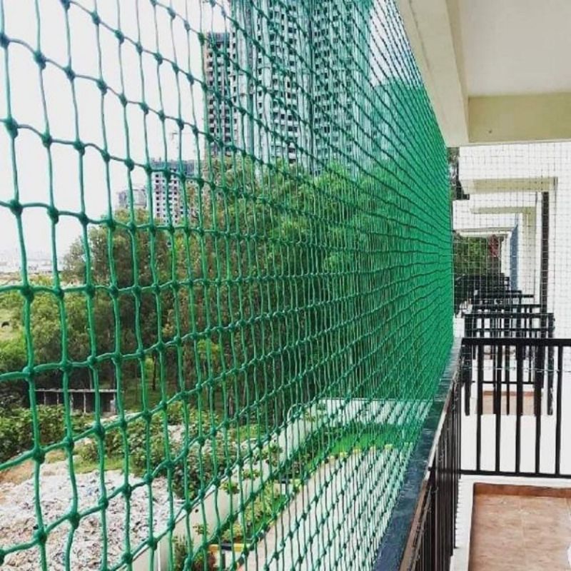 Green Co-polymer Nylon Bird Protection Net, for Safety Use