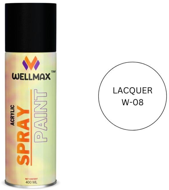 Transparant Wellmax Acrylic Lacquer Paints, For Spray, Packaging Type : Can