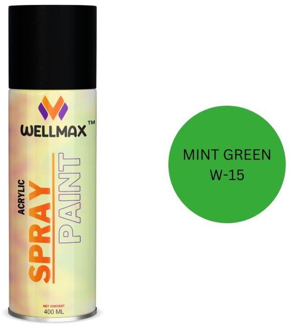 WELLMAX MINT GREEN SPRAY PAINT, Power Source : 15 SQ.FT